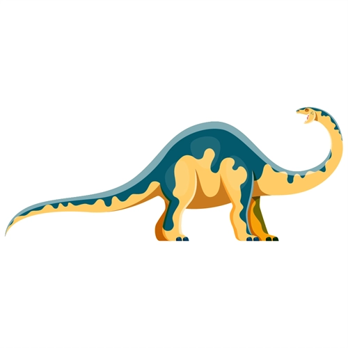 Melanorosaurus Dinosaur Sticker